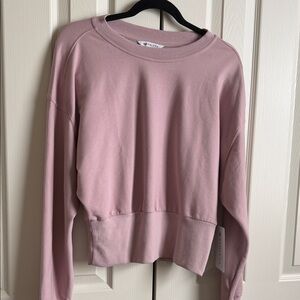 NWT Athleta Pink Sweatshirt